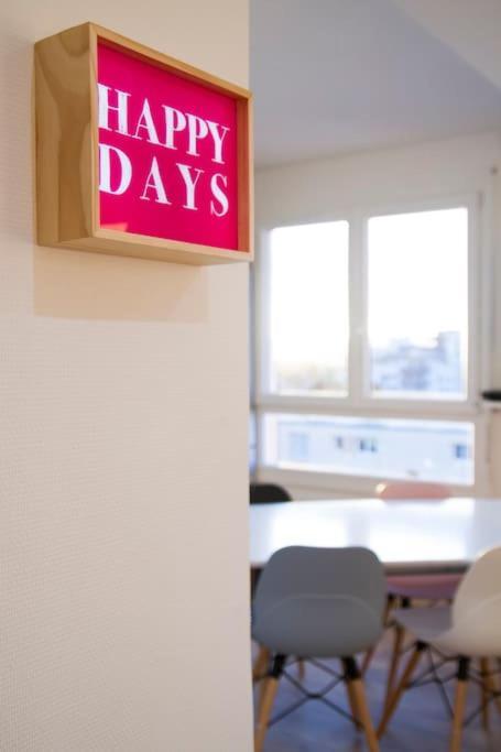 Ferienwohnung Le Happy Days -Grand T4 Convivial Dijon Exterior foto